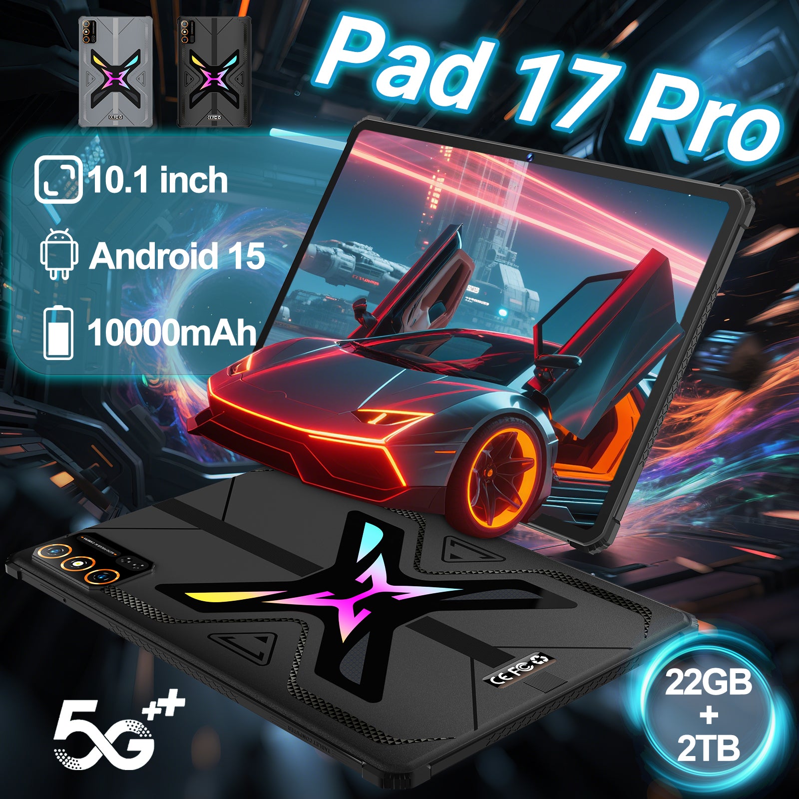 Pad 17 Pro LED