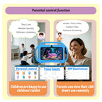 Enlighten Learning Q8 Kids Tablet PC 7 Inch HD Screen Android 14 2GB+32GB Quad Core Parental Control Preloaded Educational Apps Shockproof Children Tablet