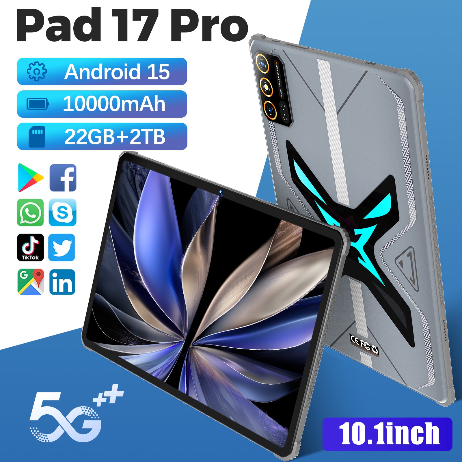 Pad 17 Pro LED