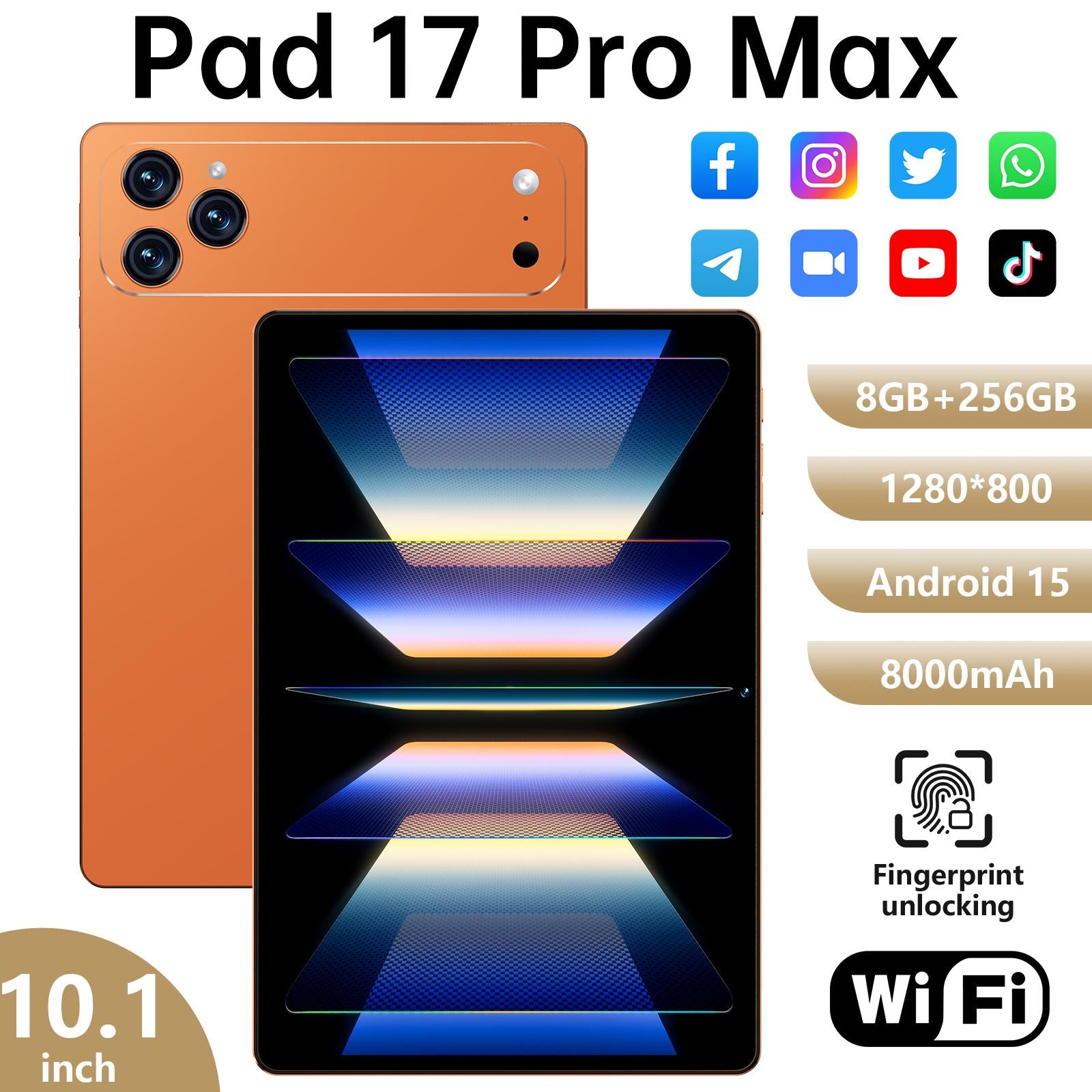 Tablette Pad 17 Pro Max